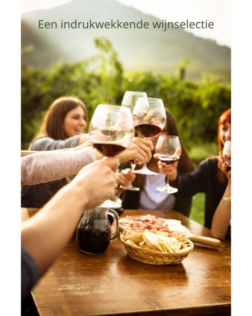 Een indrukwekkende wijnselectie